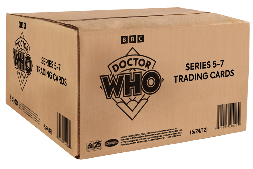 2024 Doctor Who Series 5 To 7 Trading Cards - Case of Cards