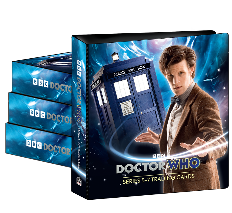 2024 Doctor Who Series 5 To 7 Trading Cards - Case of Albums