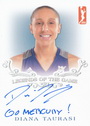 2019 WNBA Diana Taurasi Autograph / Inscription Card