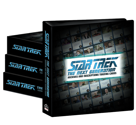 2022 Star Trek TNG Archives & Inscriptions Album Case