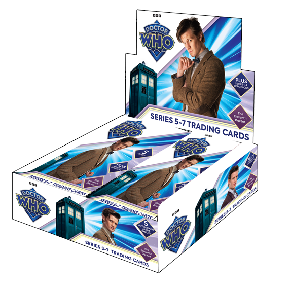 2024 Doctor Who Series 5 To 7 Trading Cards - Box (24 Packs)