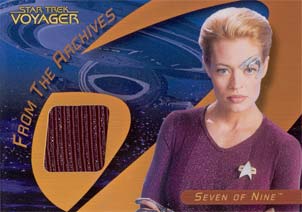 Star Trek 40th Anniv Seven of Nine Costume Card C25A