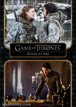Kissed By Fire Base card