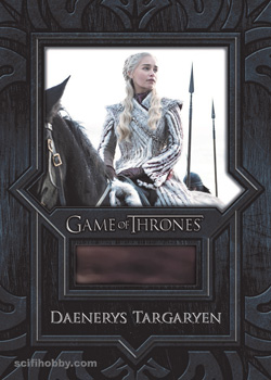 Daenerys Targaryen Gloves Costume Card 6-Case Incentive