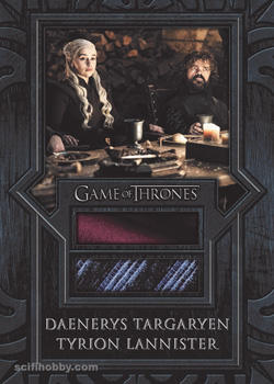 Daenerys-Tyrion Dual Costume Card 9-Case Incentive
