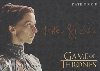 Kate Dickie as Lysa Arryn Other Autograph card