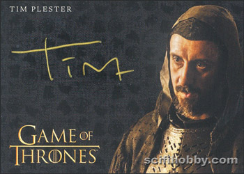Tim Plester as Walder Rivers Other Autograph card