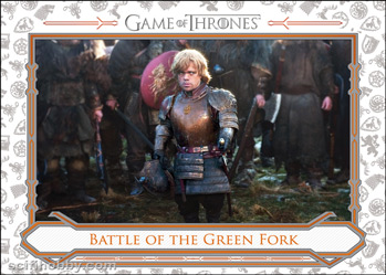 Battle of the Green Fork Game of Thrones Battles card