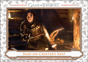 Raid on Craster's Keep Game of Thrones Battles card