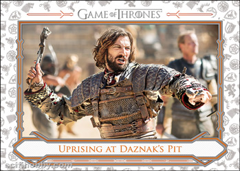 Uprising at Daznak's Pit Game of Thrones Battles card