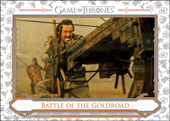 Battle of the Goldroad Game of Thrones Battles card