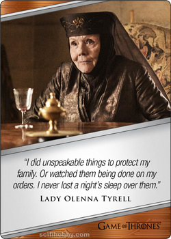 Lady Olenna Tyrell Expressions