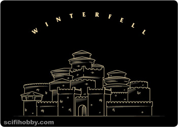 Winterfell Gold Icons card