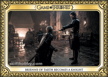 Brienne of Tarth Becomes a Knight Game of Thrones Inflexions Expansion Set