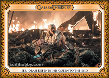 Ser Jorah Defends his Queen to the End Game of Thrones Inflexions Expansion Set