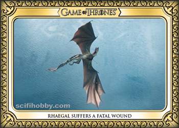 Rhaegal Suffers a Fatal Wound Game of Thrones Inflexions Expansion Set