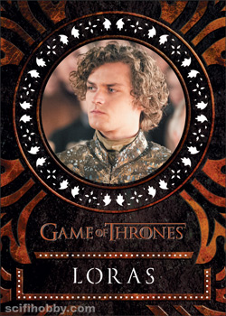 Loras Tyrell Game of Thrones Laser card