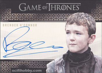 Brenock O'Connor as Olly Valyrian Steel Autograph card