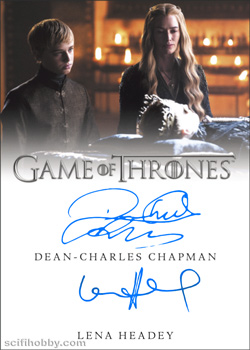 Lena Headey/Dean-Charles Chapman Other Autographs