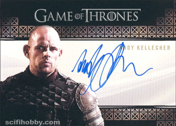 Andy Kellegher as Polliver Other Autographs