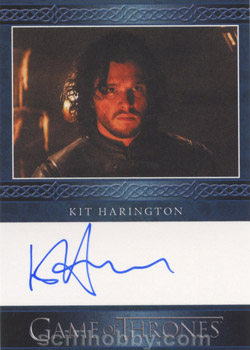Kit Harington as Jon Snow Autograph card
