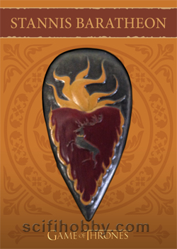 House Baratheon Shield/Pin card