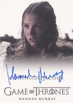 Hannah Murray as Gilly Autograph card