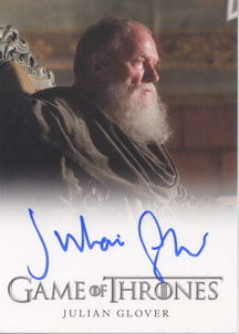 Julian Glover as Grand Maester Pycelle Autograph card