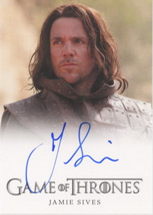 Jamie Sives as Jory Cassel Autograph card