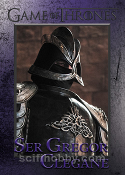Ser Gregor Clegane Base card