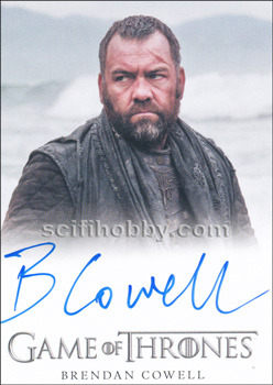 Brendan Cowell as Harrag Autograph card