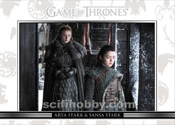 Arya Stark & Sansa Stark Game of Thrones Relationships