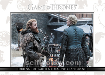 Brienne of Tarth & Tormond Giantsbane Game of Thrones Relationships