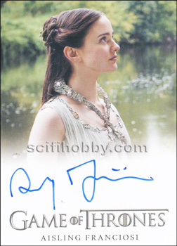 Aisling Franciosi as Lyanna Stark Autograph card