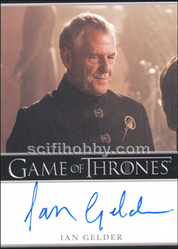 Ian Gelder as Ser Kevan Lannister Autograph card