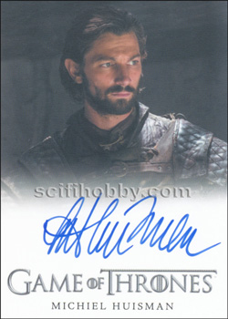 Michiel Huisman as Daario Naharis Autograph card