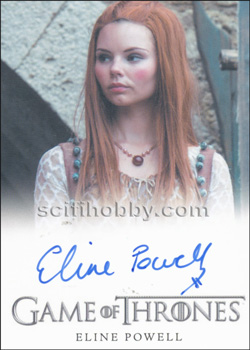 Eline Powell as Bianca Autograph card