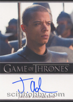 Jacob Anderson as Grey Worm Autograph card