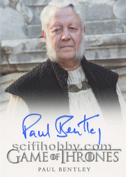 Paul Bentley as High Septon Autograph card