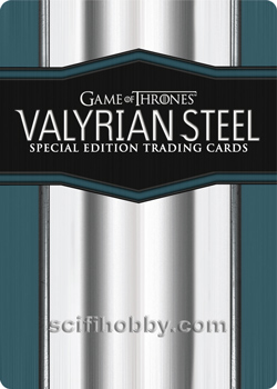 Game of Thrones Valyrian Steel Metal Promo Card Case Topper