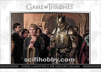 Cersei Lannister & Ser Gregor Clegane Game of Thrones Relationships