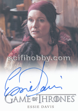 Essie Davis as Lady Crane Autograph card