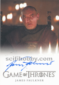 James Faulkner as Randyll Tarly Autograph card