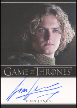 Finn Jones as Loras Tyrell Autograph card
