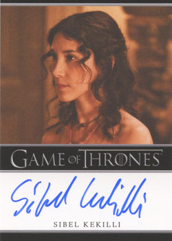 Sibel Kekilli as Shae Autograph card