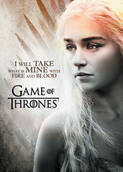 Daenerys Targaryen Game of Thrones Gallery card
