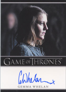 Gemma Whelan as Yara Greyjoy Autograph card