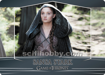 Sansa Stark Metal Character card