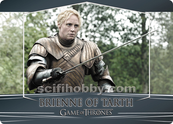 Brienne of Tarth GOLD Metal Parallel Character card