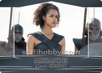 Missandei GOLD Metal Parallel Character card